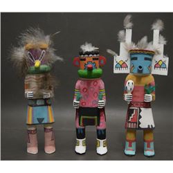 THREE HOP KACHINAS (DAVID)