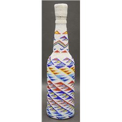 PAIUTE BEADED BOTTLE