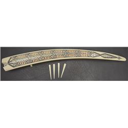 ESKIMO CRIBBAGE BOARD