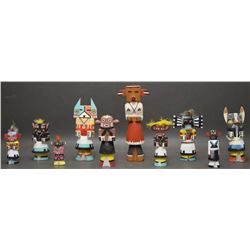 TEN RT 66 HOPI KACHINAS