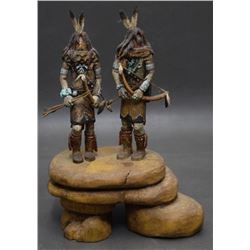NAVAJO KACHINA SET (JACQUER)