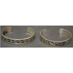 TWO HOPI BRACELETS