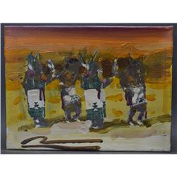 COCHITI PAINTING (ROMERO)