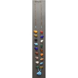 PUEBLO FETISH NECKLACE