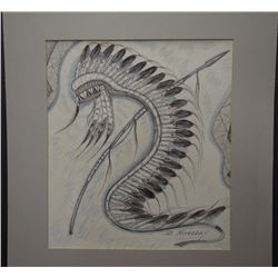 KIOWA PAINTING (MOMADAY)