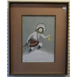 NAVAJO PAINTING (WARNER)