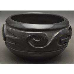 SANTA CLARA POTTERY BOWL (NARANJO)