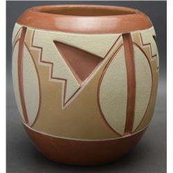 SAN JUAN POTTERY VASE ( HERRERA )
