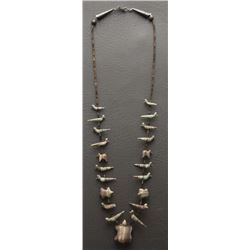 ZUNI FETISH NECKLACE