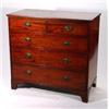 Image 1 : Regency mahogany chest, fitted two short a…