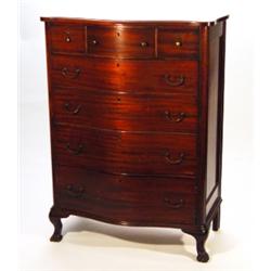 American serpentine fronted chest, fitted …