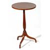Image 1 : Victorian inlaid mahogany wine table on tr…