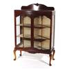 Image 1 : 1920's Mahogany cabinet, fitted a pair of …