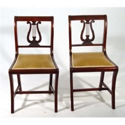 Pair of continental mahogany Regency desig…