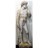 Image 1 : Large reconstituted stone figure of David,…