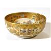 Image 1 : Japanese Satsuma pottery bowl, hand painte…
