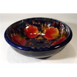 Large Moorcroft pottery bowl, hand painted…