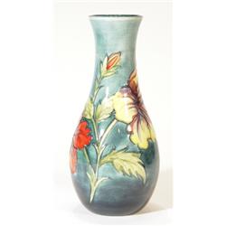 Moorcroft pottery vase, hand painted and t…