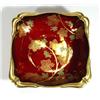 Image 1 : Square Carltonware Rouge Royale dish, hand…