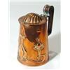 Image 1 : JS&S Art Nouveau copper tankard with hinge…