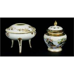 Noritake porcelain pot pourri, hand painte…