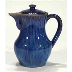 Unmarked Denby electric blue glazed hot wa…