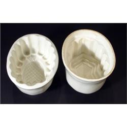 Victorian Copeland pottery jelly mould wit…