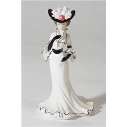 Hand painted Coalport 'Lady Francis' figur…