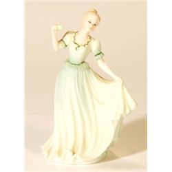 Hand painted Coalport figurine 'Debutante …