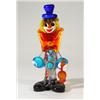 Image 1 : Colourful Murano clown, 28cm high…