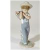 Image 1 : Hand painted Lladro figure of a boy with a…