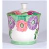 Crown Devon Art Deco biscuit barrel and co…