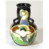 Gouda style Art Nouveau pottery vase, hand…