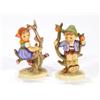 Image 1 : Pair of hand painted Goebels figures, a gi…