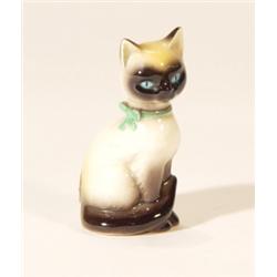 Hand painted Goebels Siamese cat, marks to…