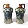 Image 1 : Two Royal Doulton Lambeth Stoneware flasks…