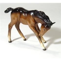 Hand painted Beswick foal, marks to base, …