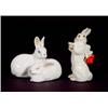 Image 1 : Hand painted USSR rabbit clutching a toads…