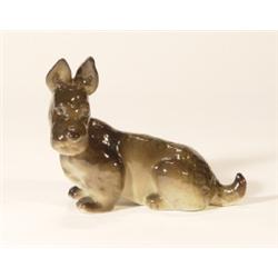Hand painted USSR Scottie dog, marks to ba…