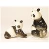 Image 1 : Two hand painted USSR pandas, marks to bas…