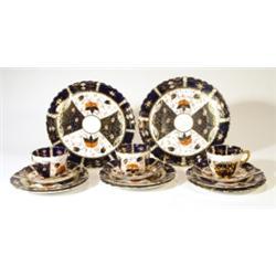 Browing & Lewis Victorian part teaset, han…