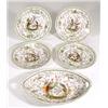 Image 1 : Four continental porcelain plates and a tw…