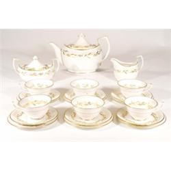 Six place Royal Worcester Saguenay pattern…