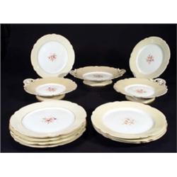 Victorian porcelain part dessert service, …