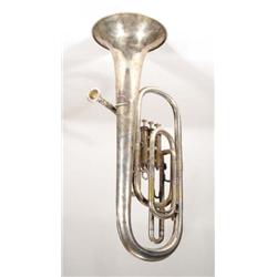 Silver plated Boosey and Company tuba 60cm…