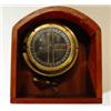 Image 1 : Cased Type P.11 brass ship's compass, 13cm…