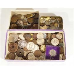 Selection of British World coins including…