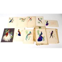 Selection of Edwardian greetings cards, de…