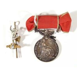 Meritorious Service Medal inscribed Miss E…