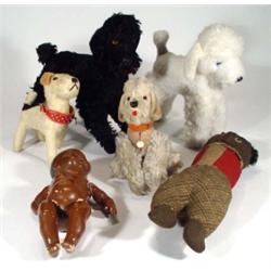 Straw filled Chiltern Toys poodle, a Herma…